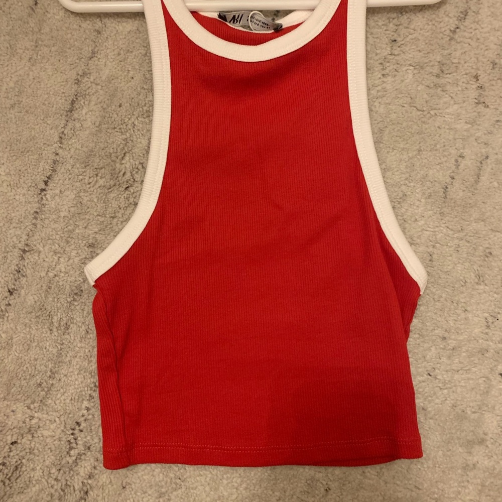 Red and white Zara tank top!